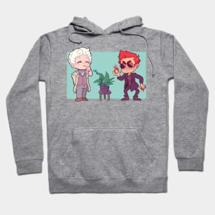 Good Omens chibi Hoodie